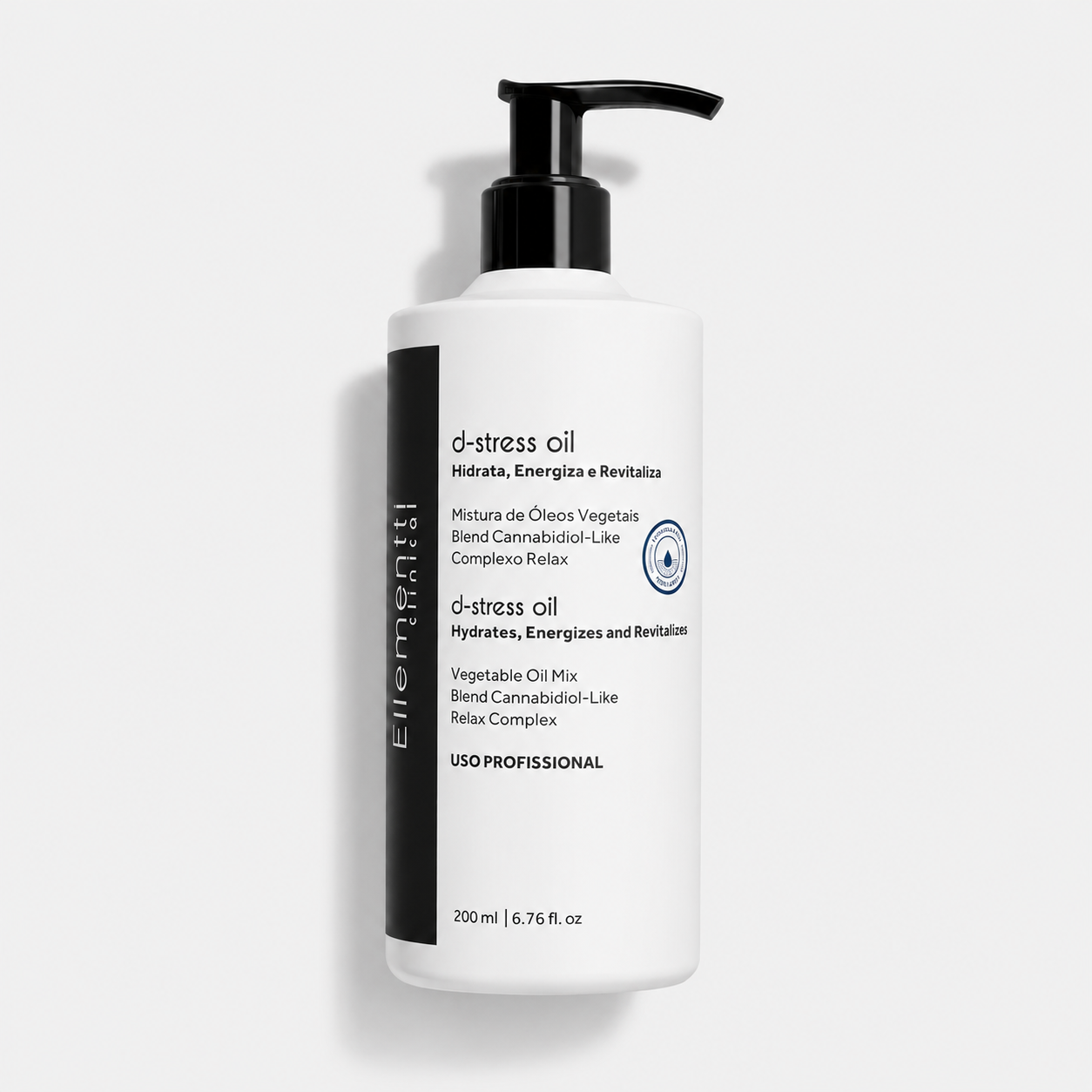 D-STRESS OIL, Hidrata, Energiza e Revitaliza