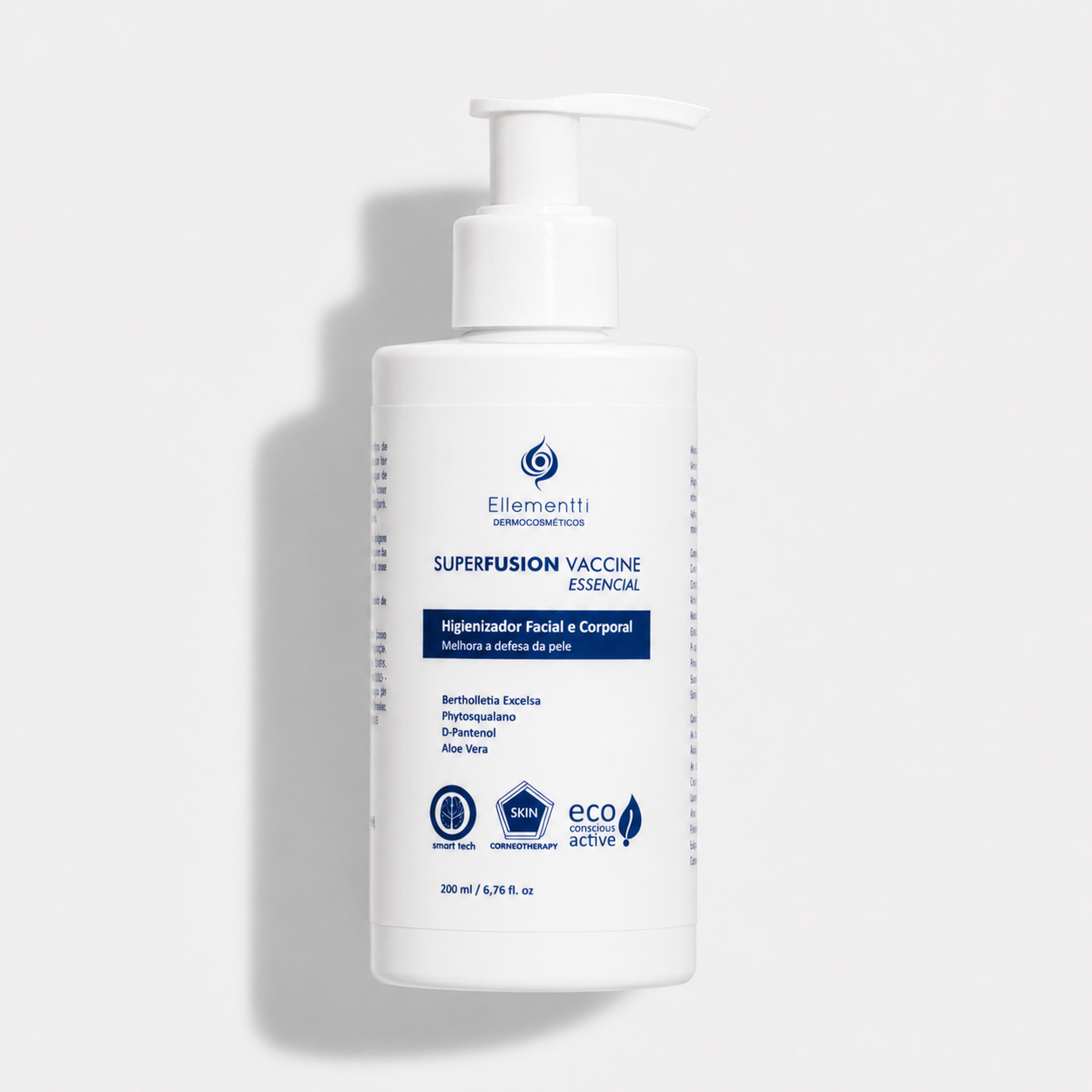 Higienizador Facial e Corporal, Gel de Limpeza com D-pantenol e Phytoesqualano