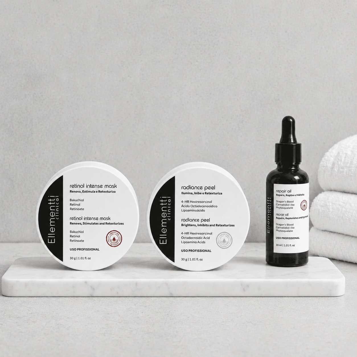 KIT PEELING 4D: Peeling Coreano com Efeito Glow e Glass Skin