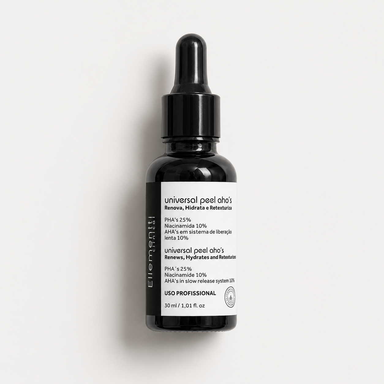 UNIVERSAL PEEL AHA´S, Renova, Hidrata e Retexturiza