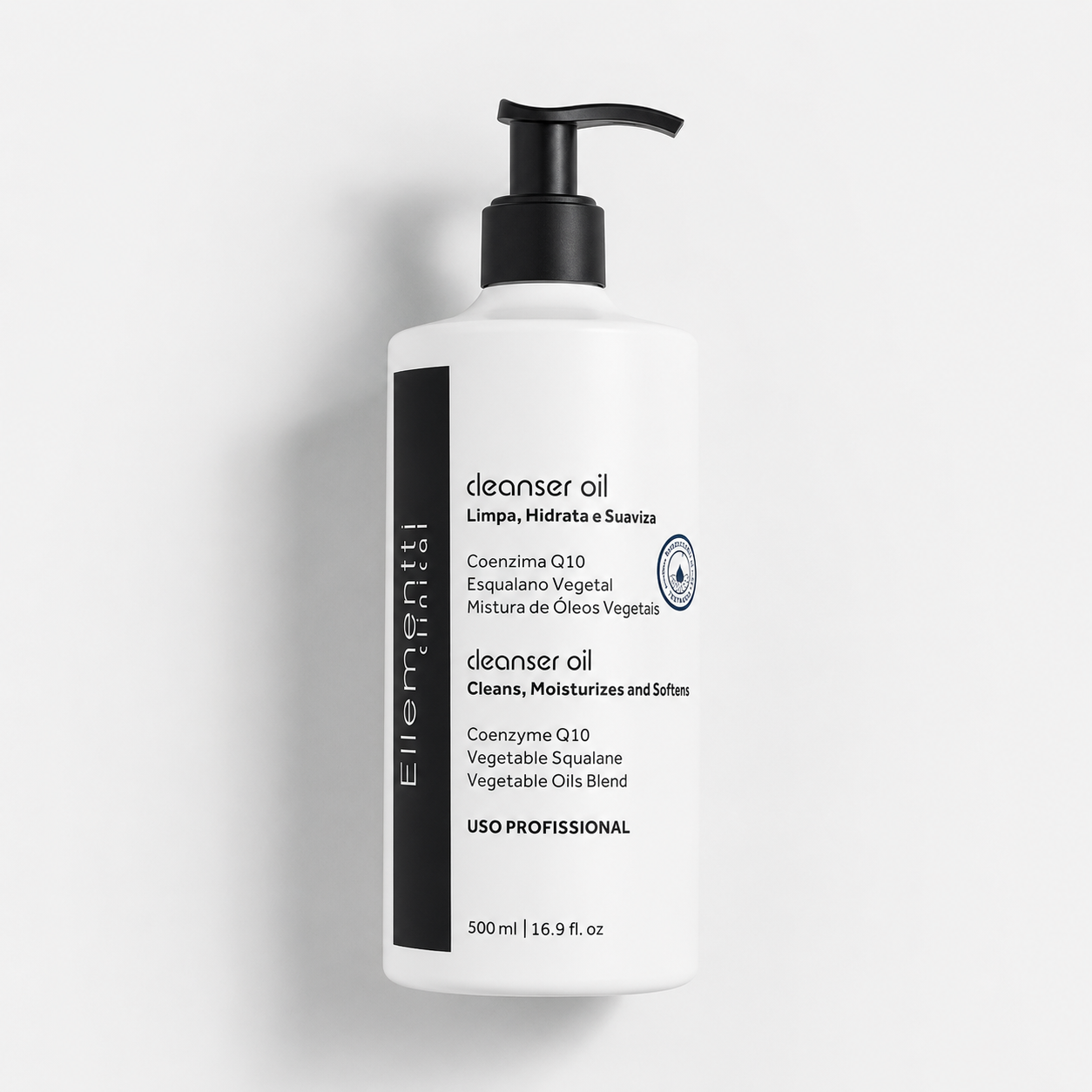 CLEANSER OIL, Limpa, Hidrata e Suaviza