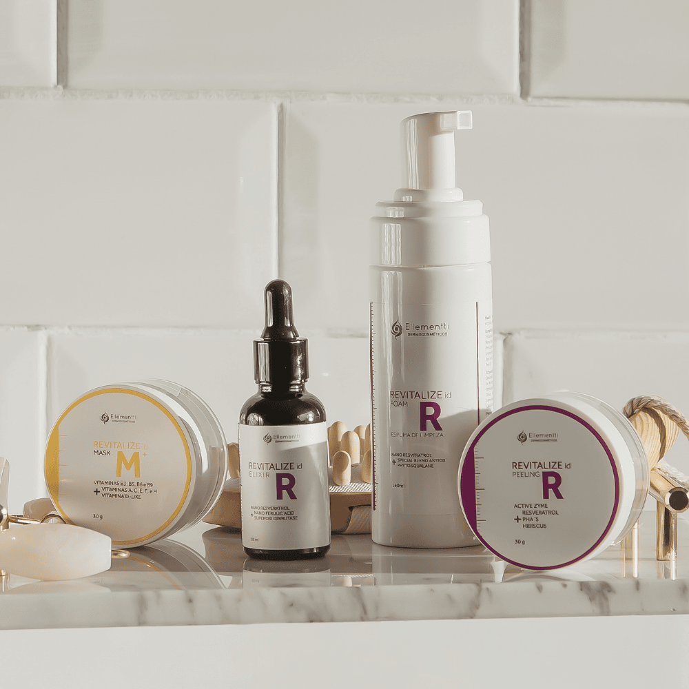 Elixir R, Sérum Facial Rejuvenescedor com Resveratrol e Ácido Ferúlico