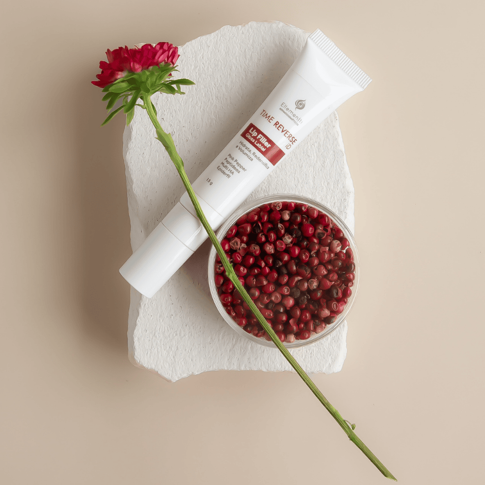 Lip Filler, Gloss Labial Anti-aging com Pink Pepper