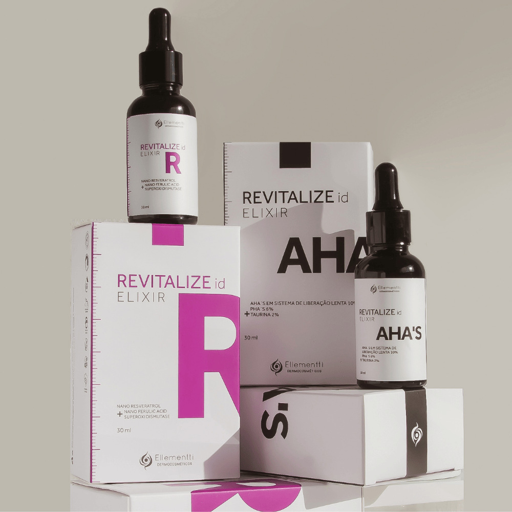 Elixir R, Sérum Facial Rejuvenescedor com Resveratrol e Ácido Ferúlico