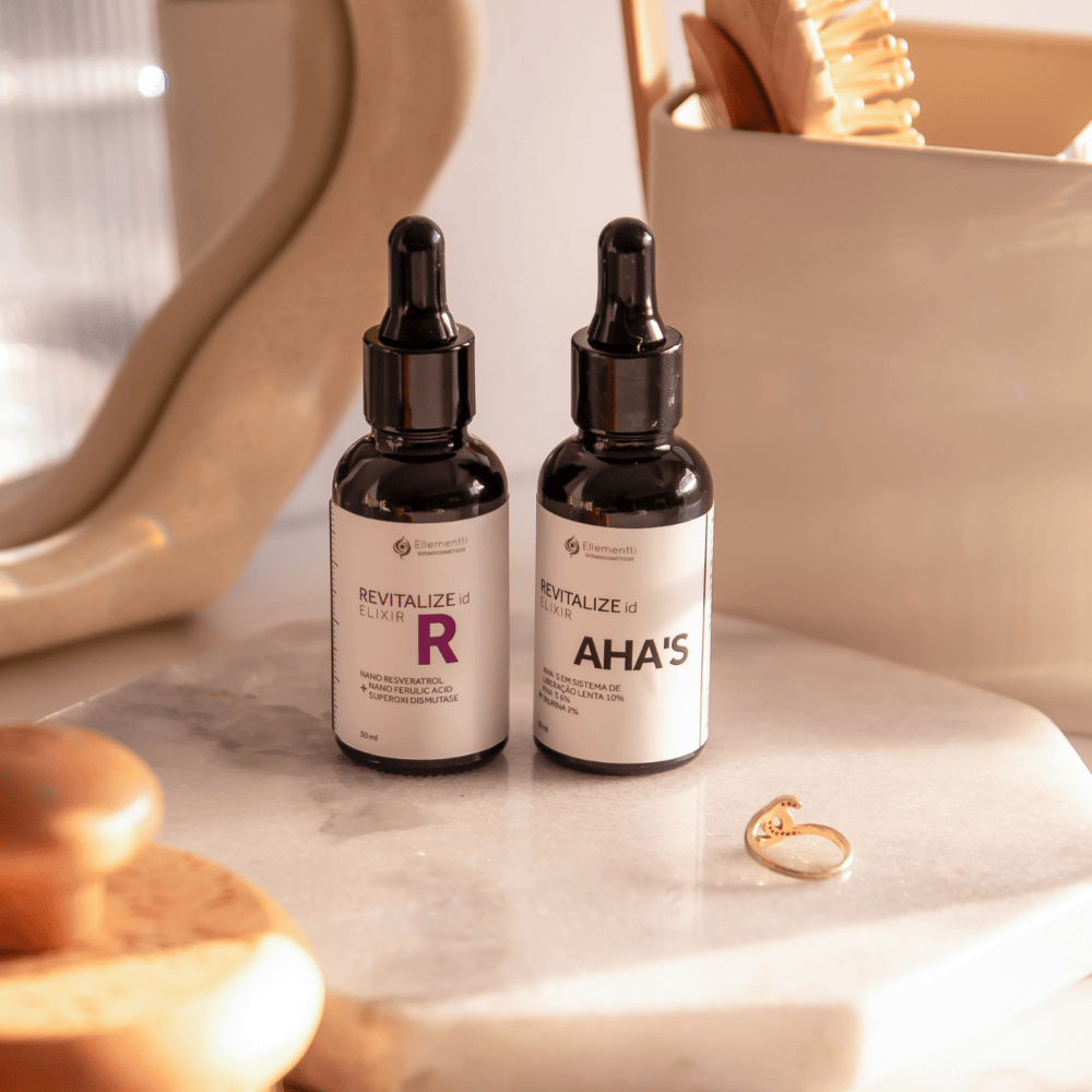 Elixir R, Sérum Facial Rejuvenescedor com Resveratrol e Ácido Ferúlico
