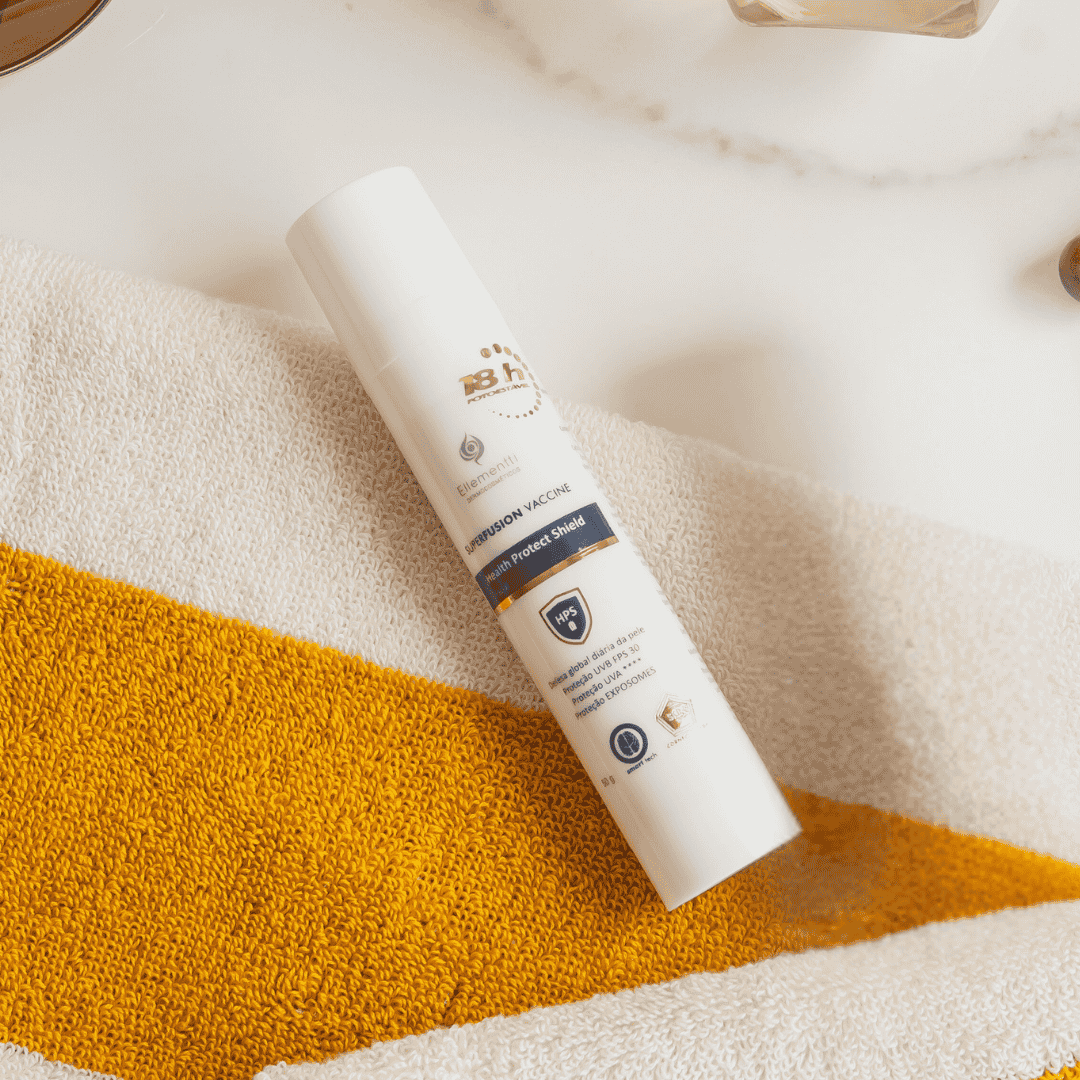 Health Protect Shield, Proteção Contra Luz Visível, Solar FPS 30 e Exposomes