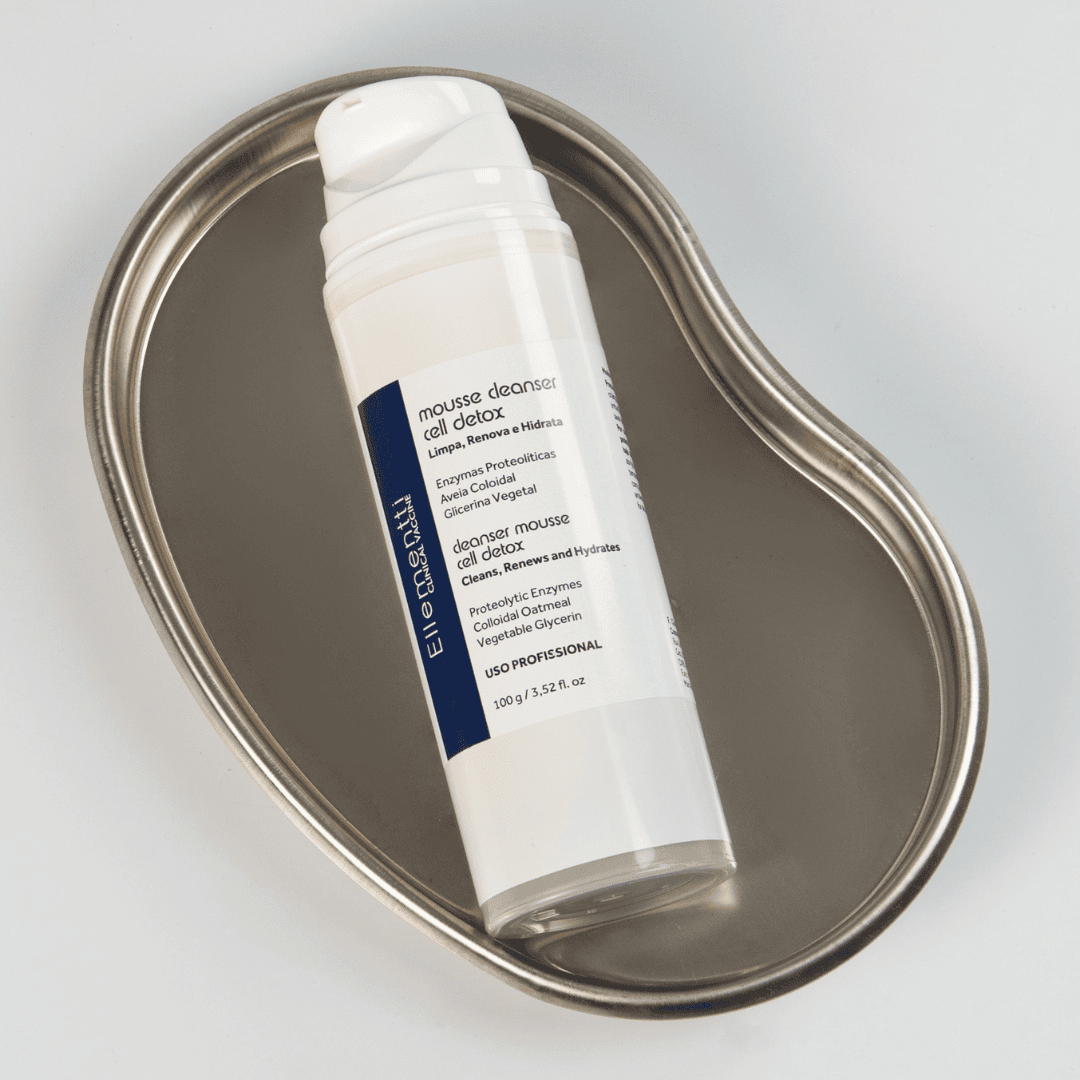 MOUSSE CLEANSER CELL DETOX, Limpa, Renova e Hidrata