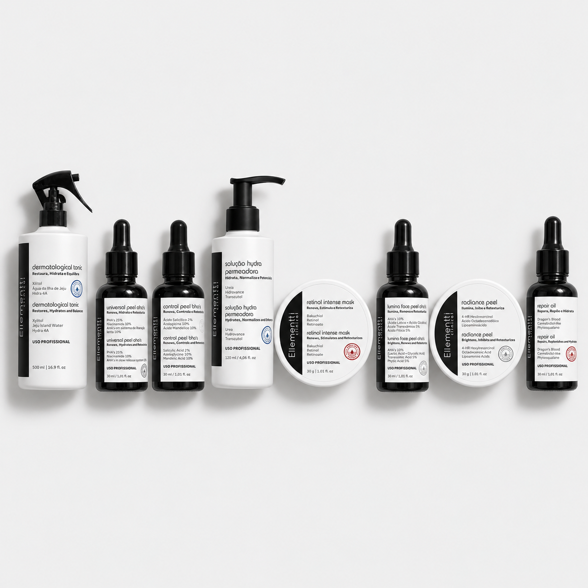 KIT PEELING MULTIÁCIDOS: Renova, ilumina e equilibra