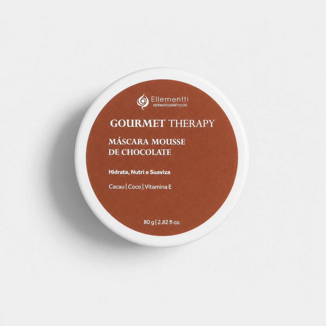 Mousse de Chocolate, Máscara Facial Nutritiva