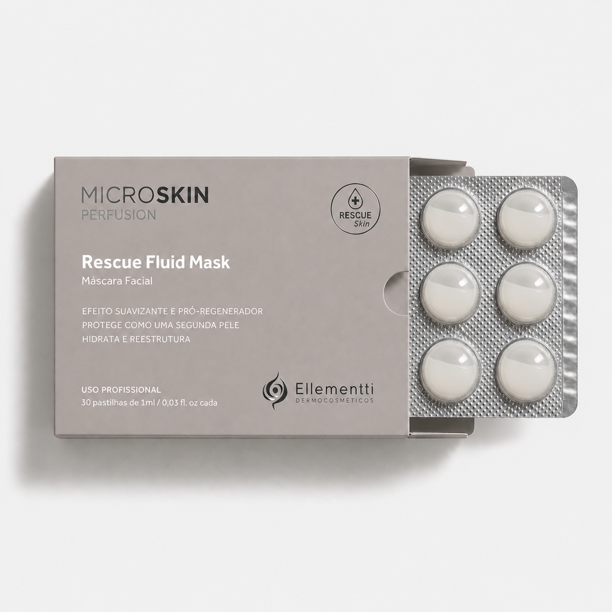 RESCUE MASK MICROSKIN PERFUSION, Regenera e Equilibra
