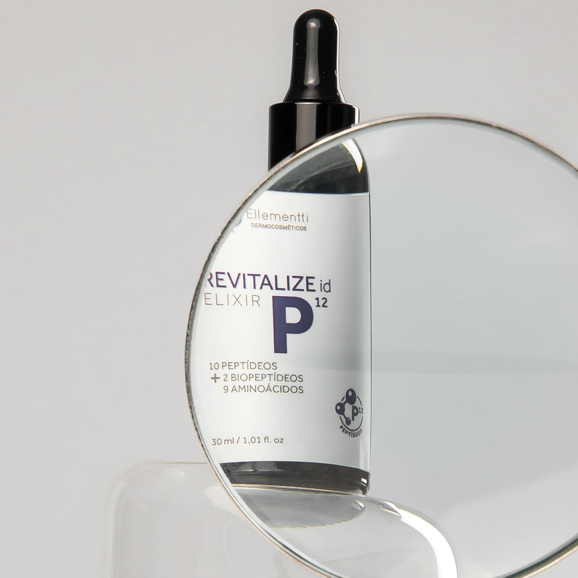 Elixir P, Sérum Facial Anti-Flacidez Com 12 Peptídeos