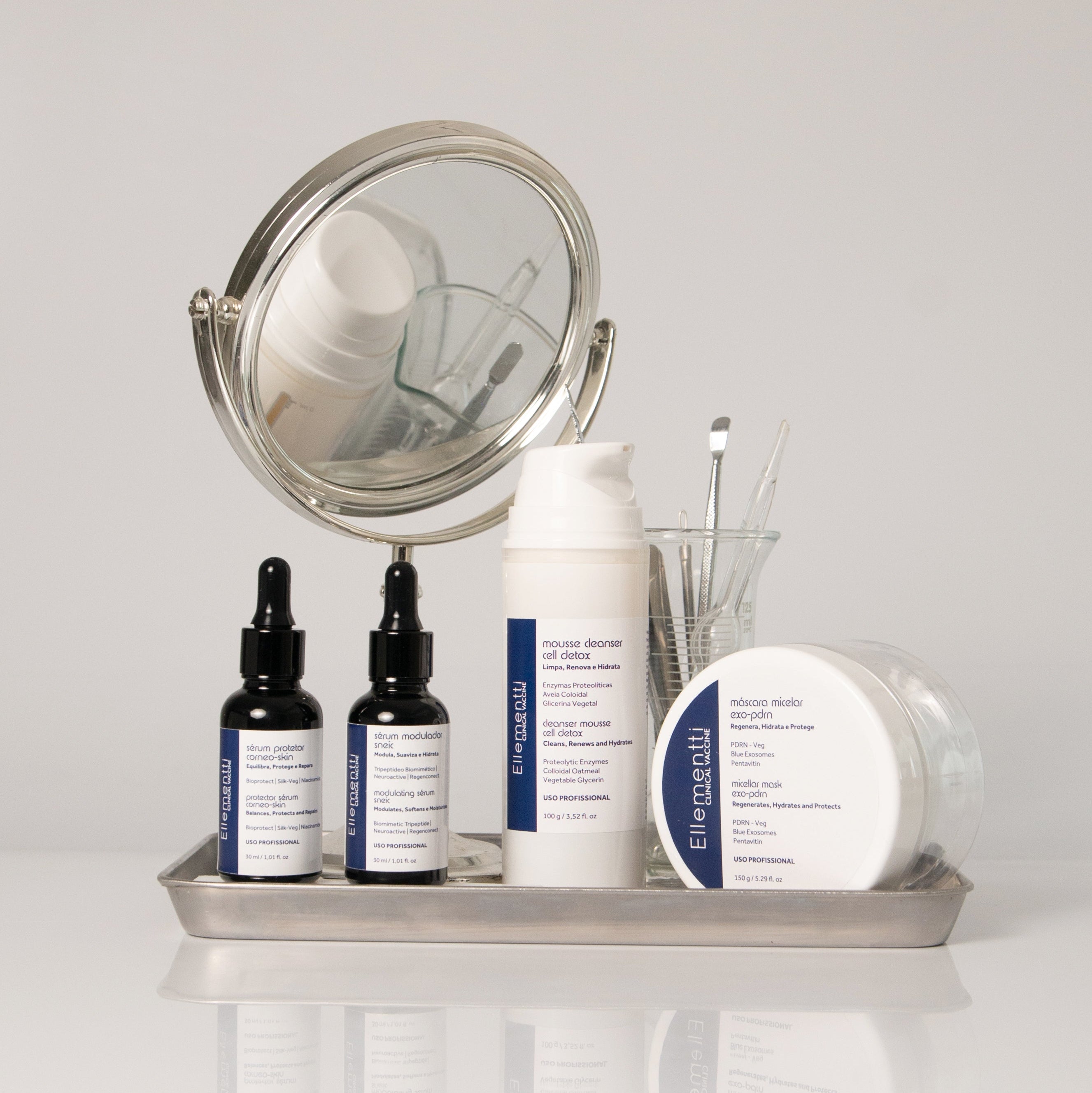 MOUSSE CLEANSER CELL DETOX, Limpa, Renova e Hidrata