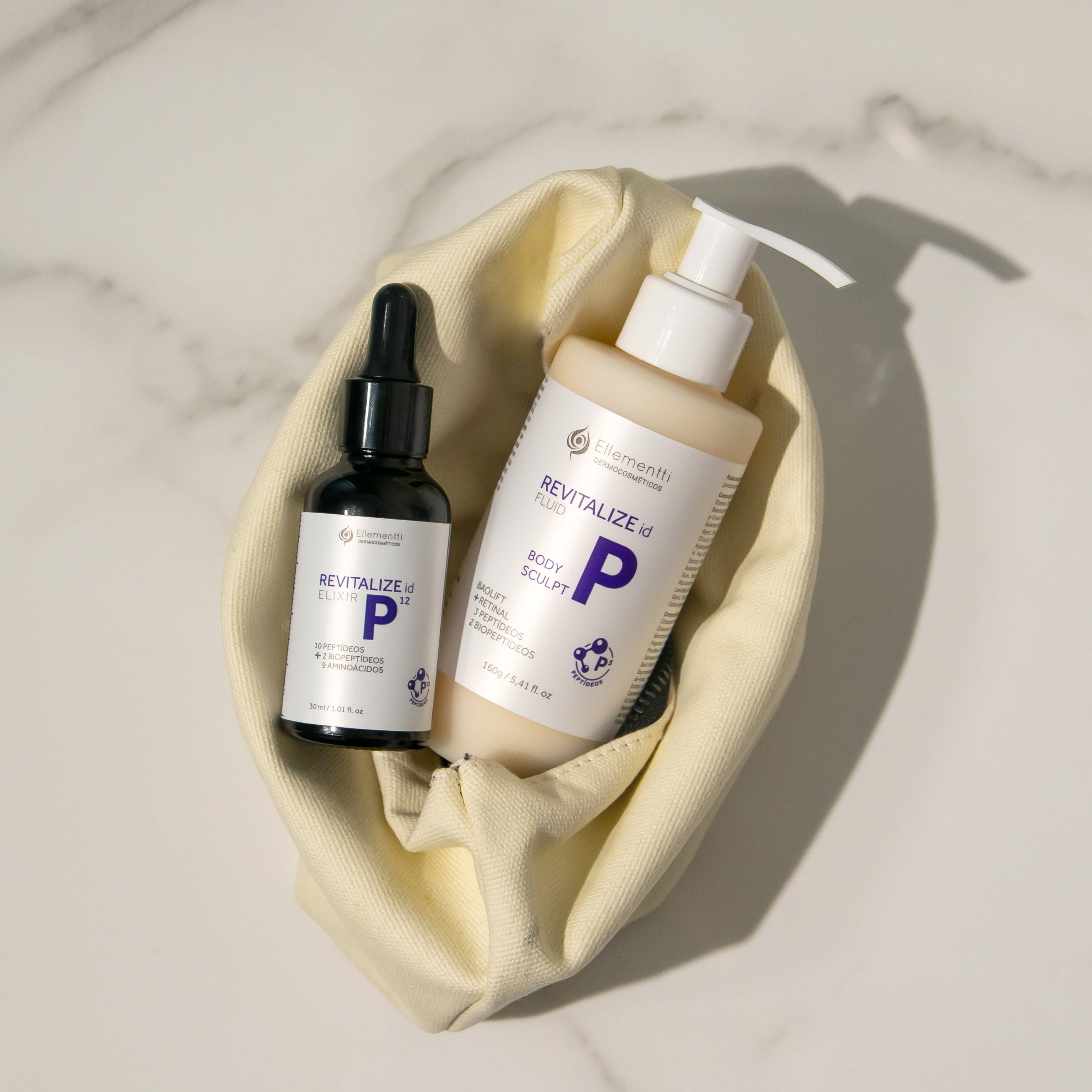 Elixir P, Sérum Facial Anti-Flacidez Com 12 Peptídeos