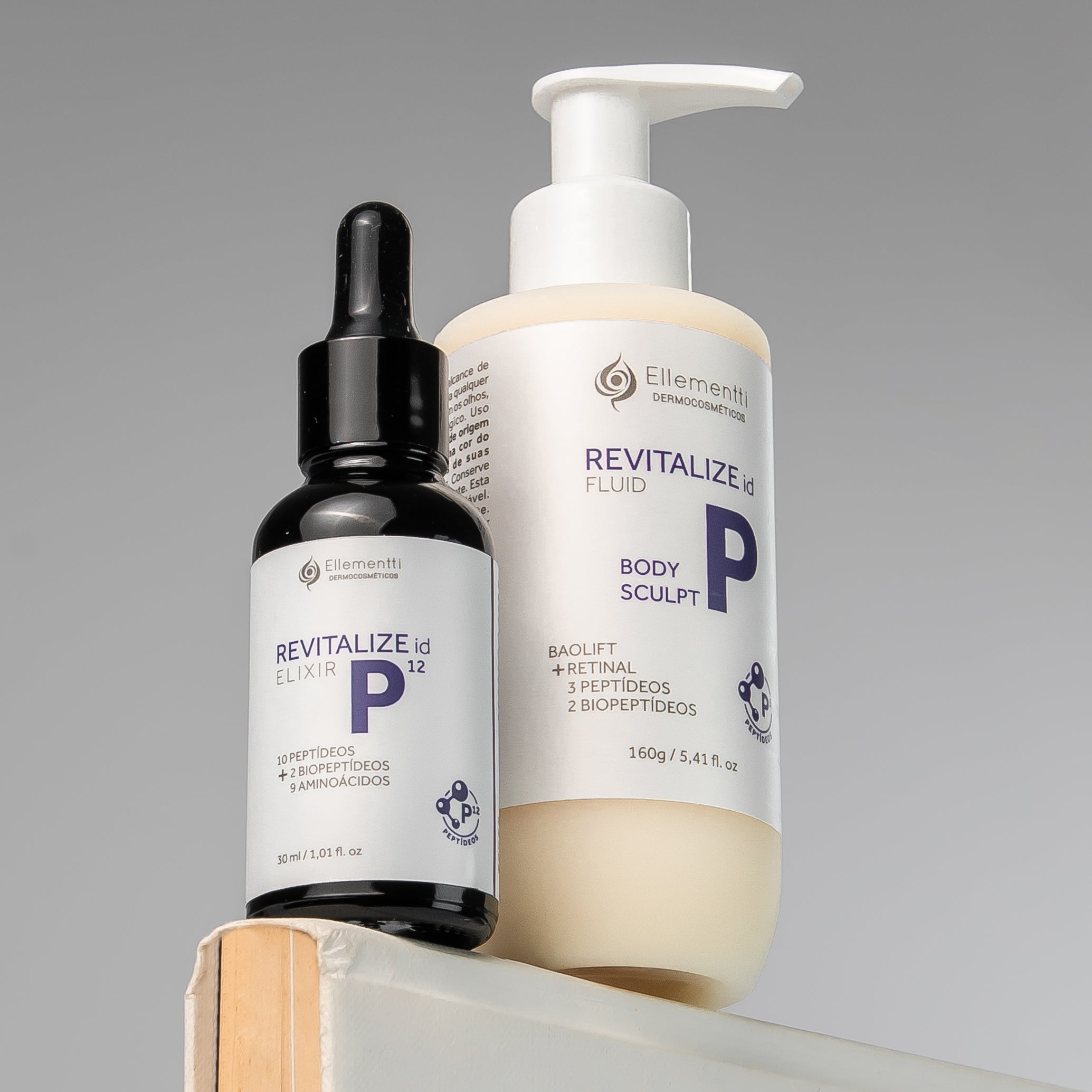 Elixir P, Sérum Facial Anti-Flacidez Com 12 Peptídeos