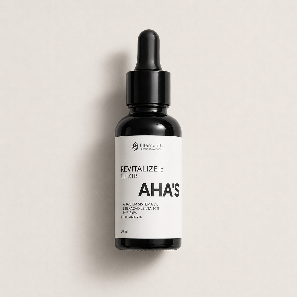 Elixir AHA'S, Peeling Facial Suave Rejuvenescedor com Ácido Glicólico