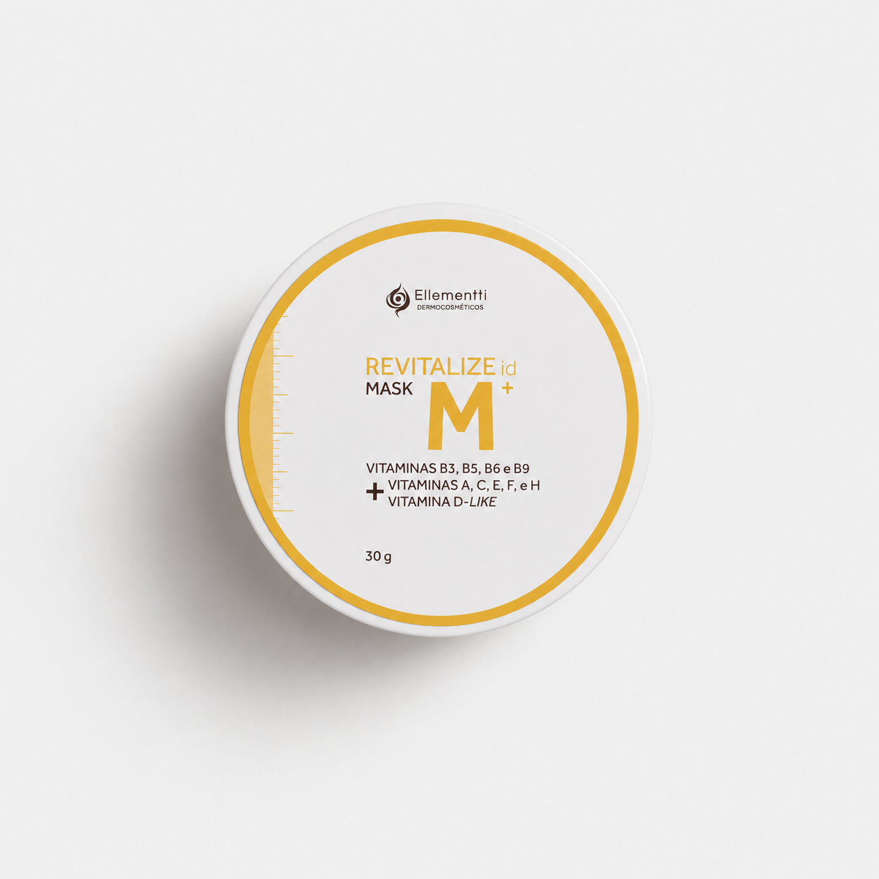 Mask M, Máscara Facial Rejuvenescedora com Vitaminas A, B, C, E, F, H e D