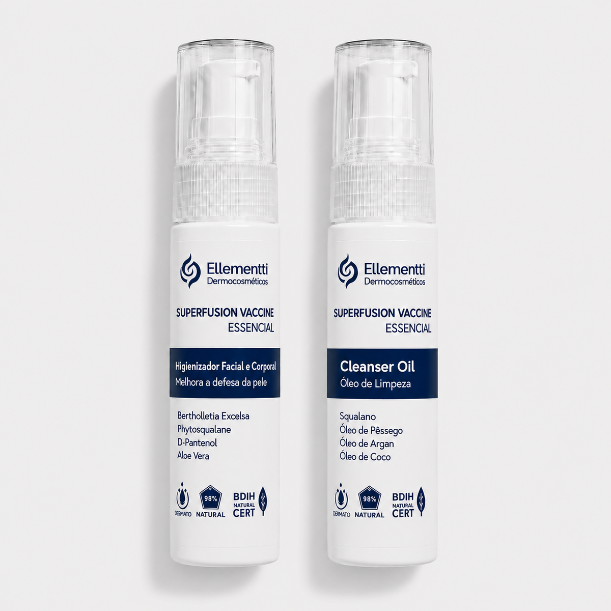 🎁 Miniatura Dupla Limpeza Superfusion Vaccine, Limpa e Hidrata (100% off)