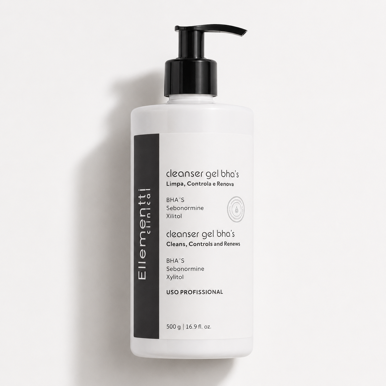 CLEANSER GEL BHA´S, Limpa, Controla e Renova