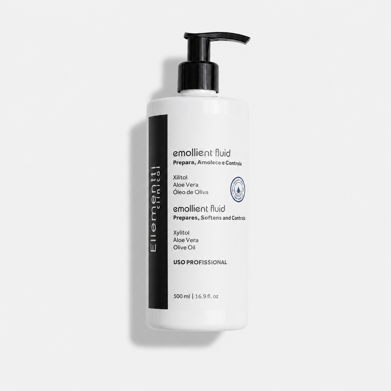 EMOLLIENT FLUID, Limpa, Hidrata e Suaviza