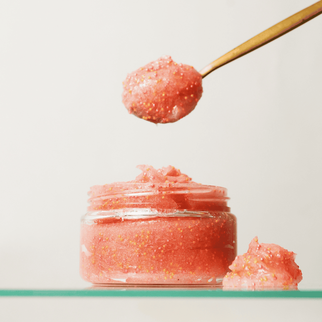 Geléia Rosa da Bulgária e Physalis, Esfoliante Facial Com Antioxidantes