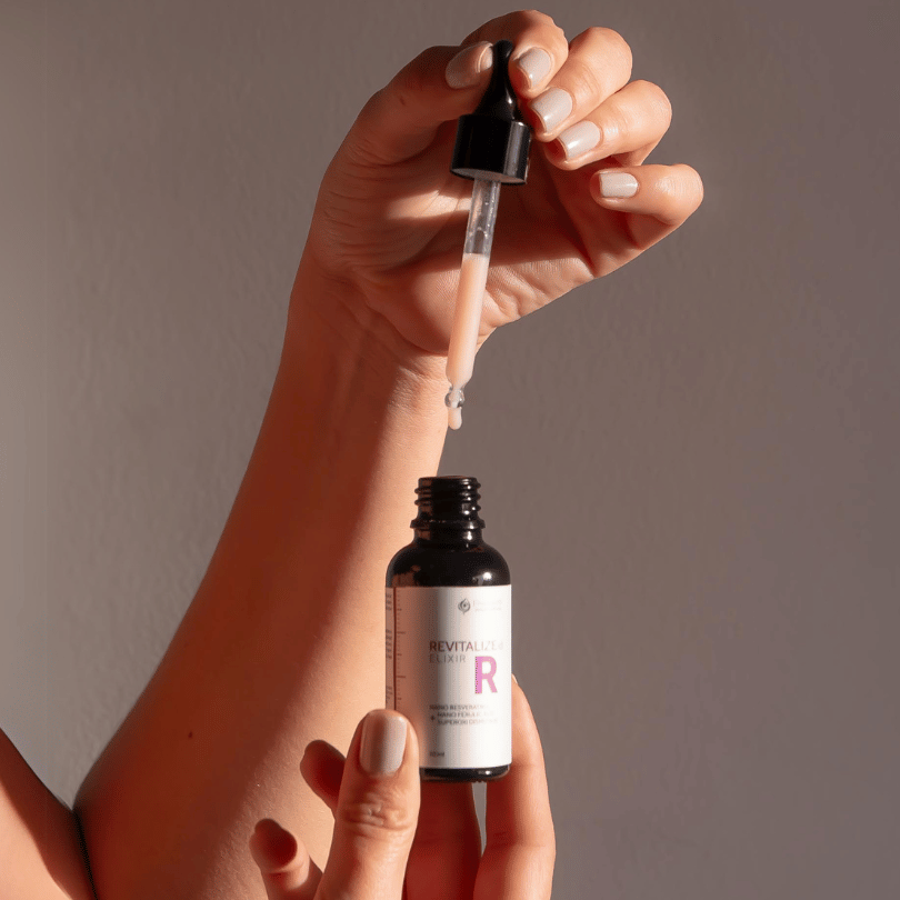 Elixir R, Sérum Facial Rejuvenescedor com Resveratrol e Ácido Ferúlico