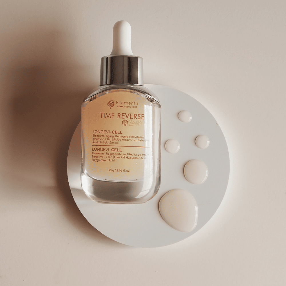 Longevi-Cell, Sérum Facial Pro-aging com PDRN Vegetal, Exossomas e Pro-exossomas