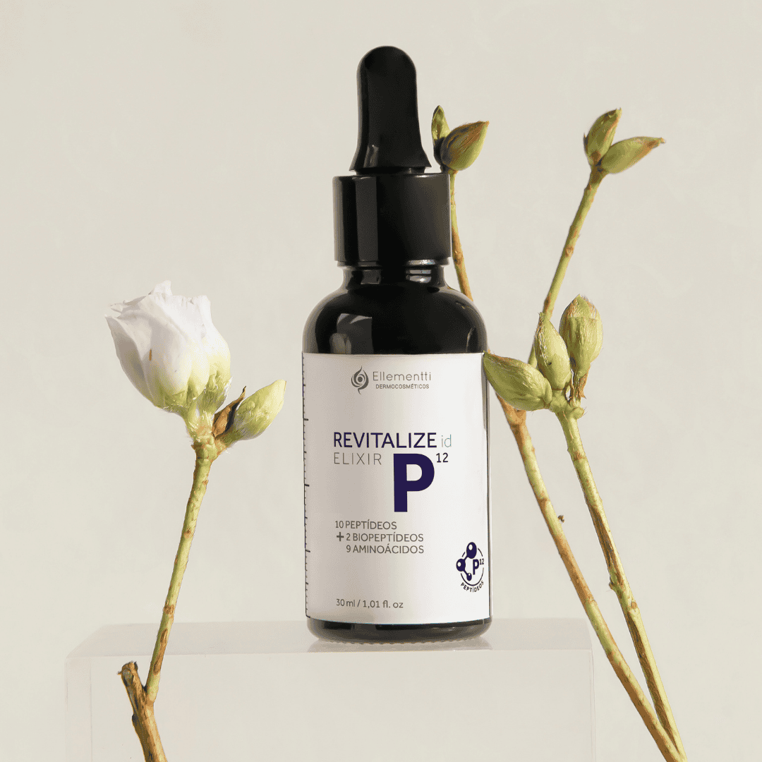 Elixir P, Sérum Facial Anti-Flacidez Com 12 Peptídeos