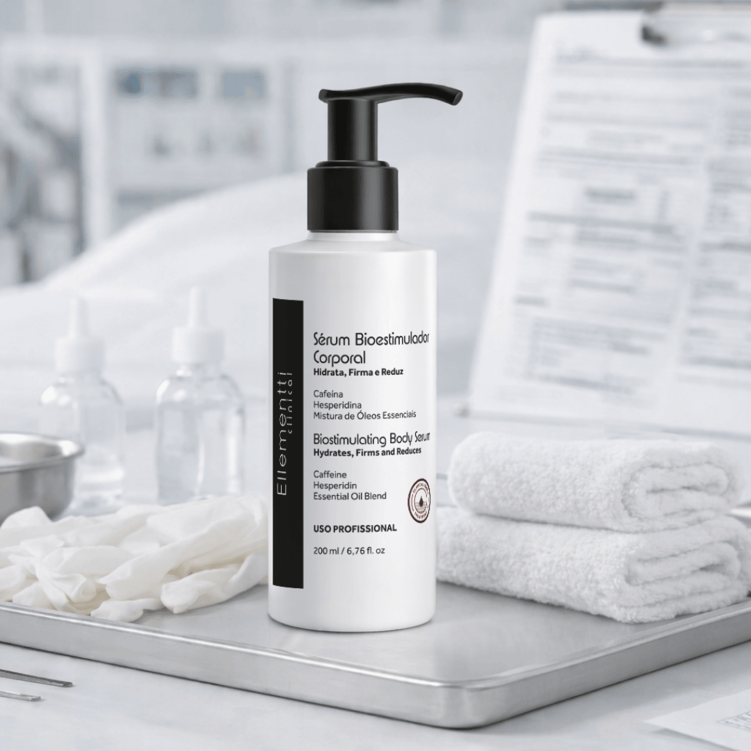 SÉRUM BIOESTIMULADOR CORPORAL, Hidrata, firma e reduz