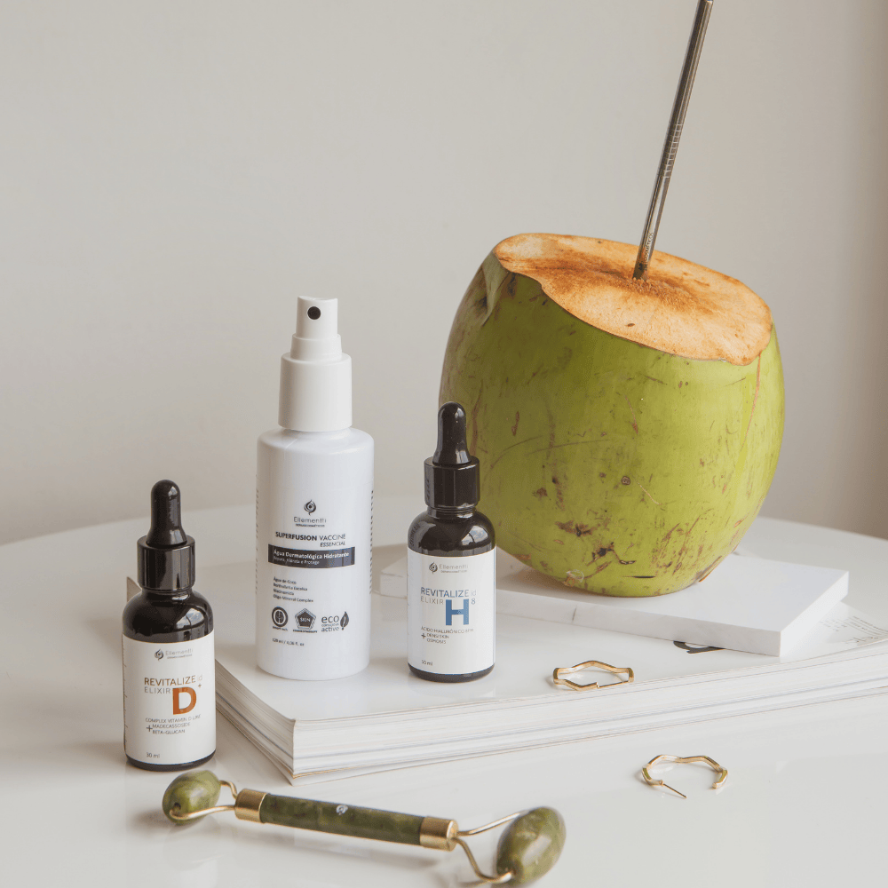 Elixir D+, Sérum Facial Hidratante e Reparador para Peles Sensíveis