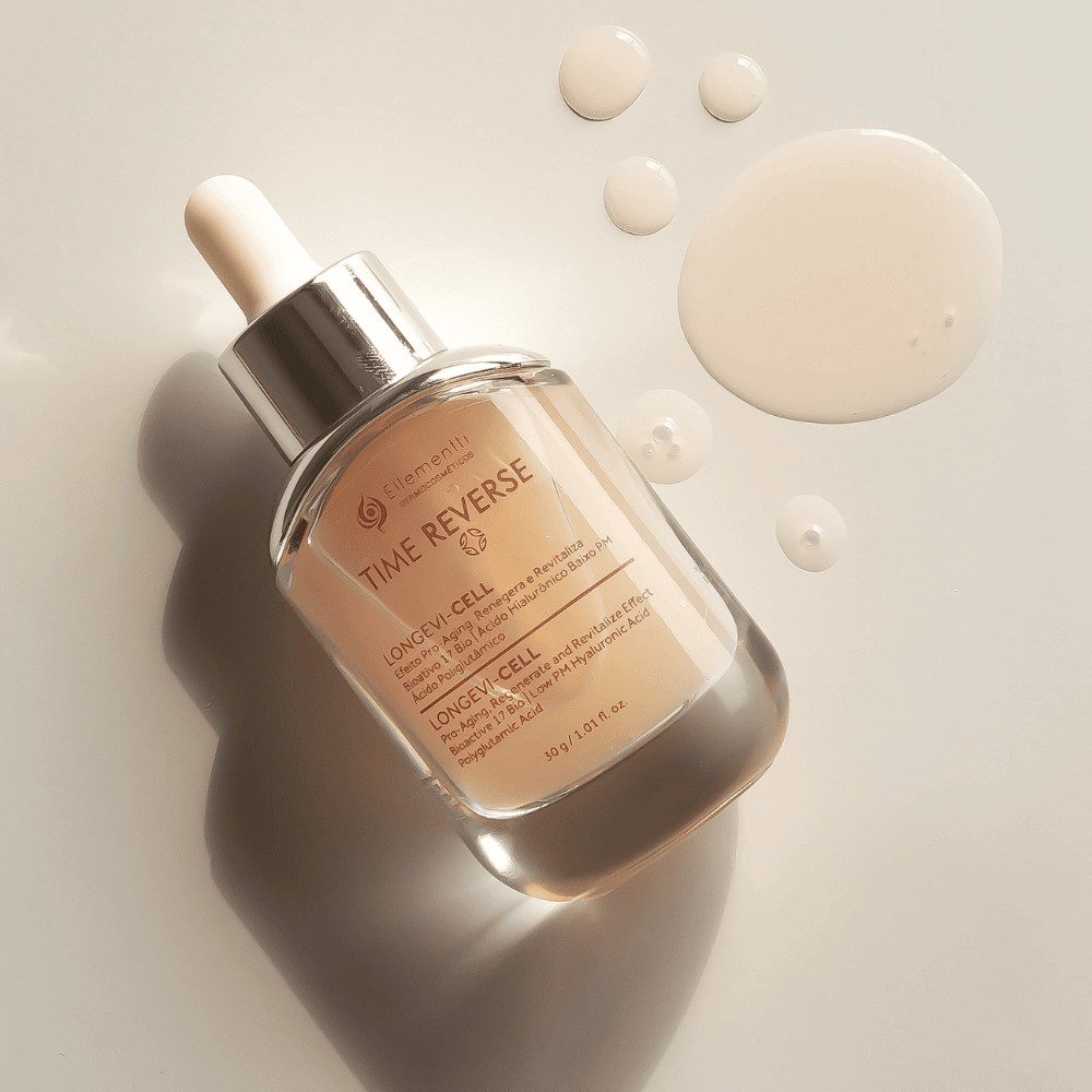 Longevi-Cell, Sérum Facial Pro-aging com PDRN Vegetal, Exossomas e Pro-exossomas