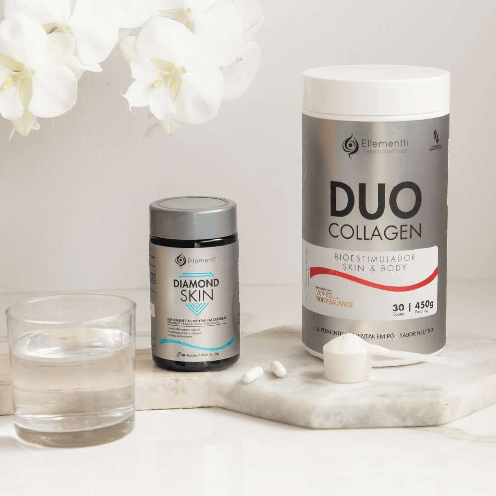 Diamond Skin, Suplemento Oral para Aumentar a Densidade de Pele Madura