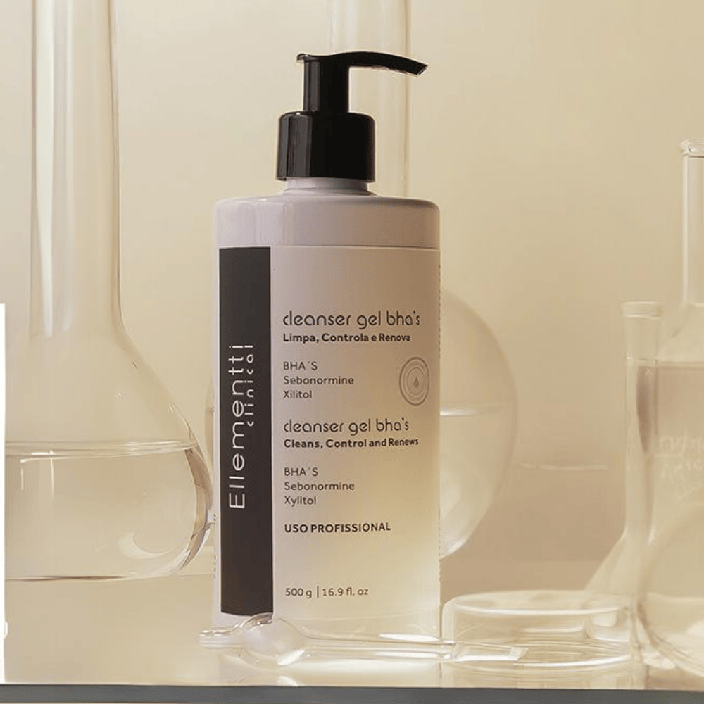 CLEANSER GEL BHA´S, Limpa, Controla e Renova