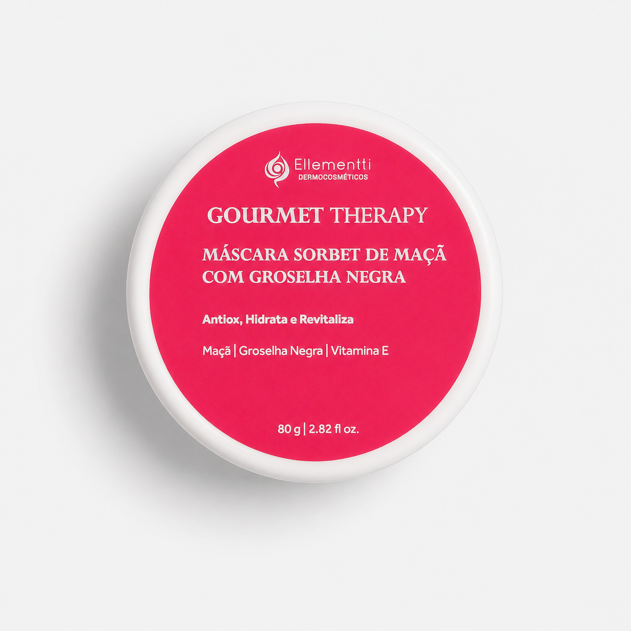 Sorbet de Maçã com Groselha Negra, Máscara Facial Rejuvenescedora