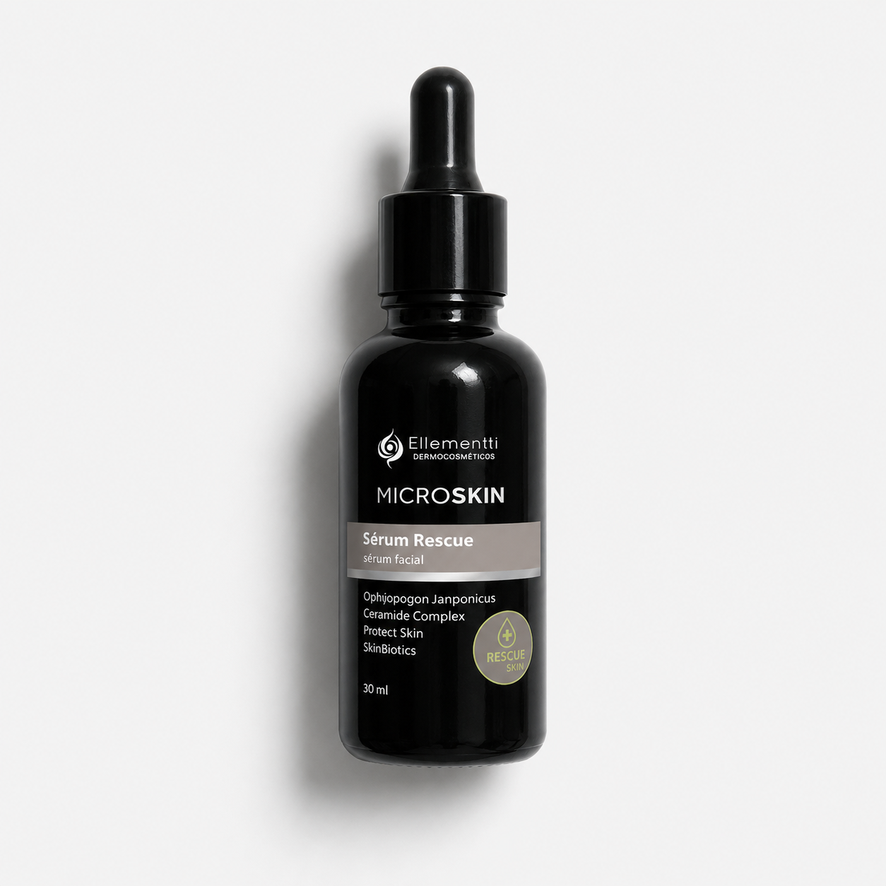 Sérum Rescue, Hidratante Facial que Regenera a Pele com Probióticos e Ceramidas